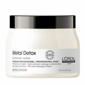 לוריאל מסכה לשיער מטאל דיטוקס 500 מל LOREAL